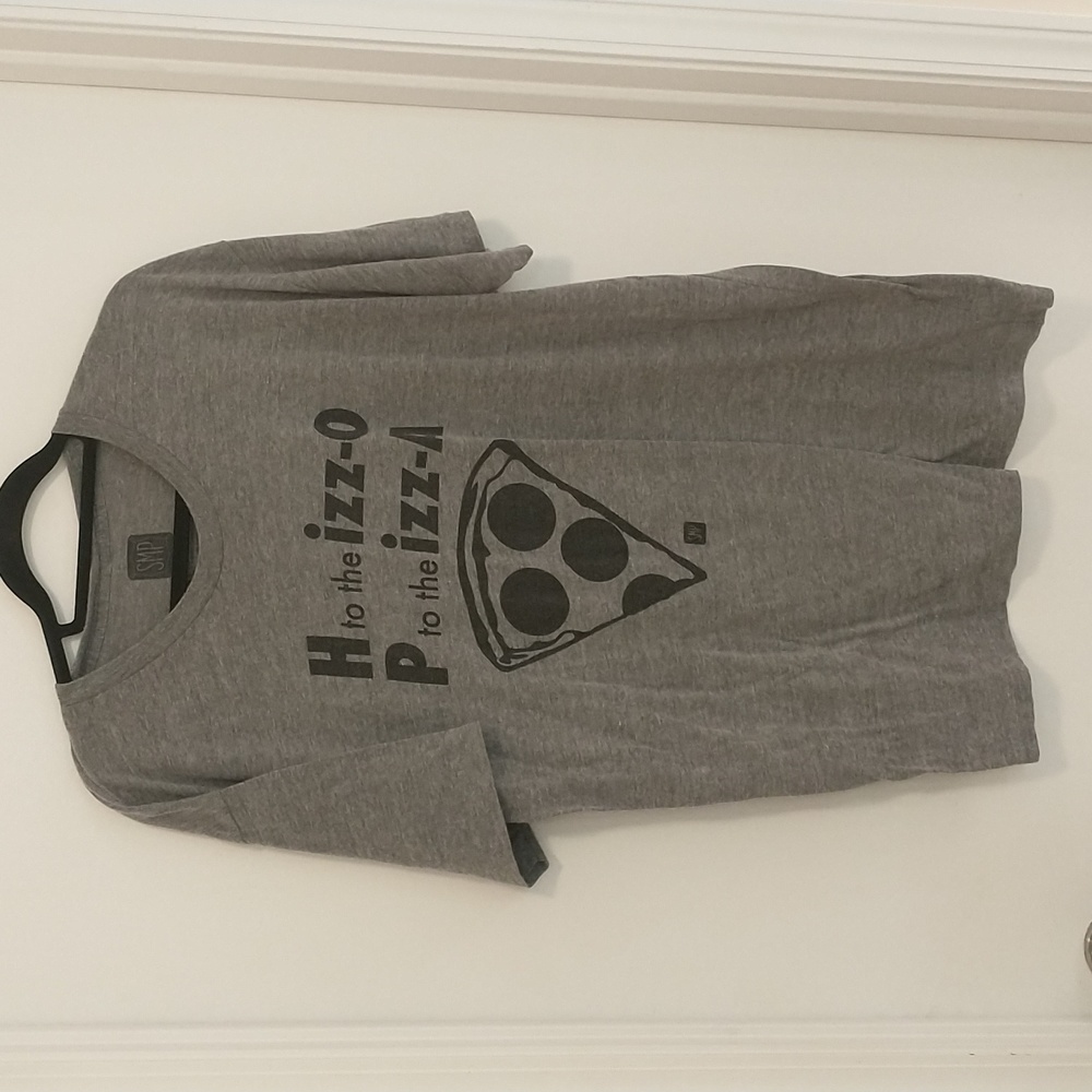 3/$15 smp grey h to the izzo p to the pizza t-shirt